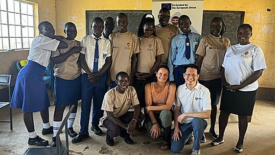 El centro Maristak de Durango impulsa la transformación digital en los colegios de las zonas rurales de Kenia