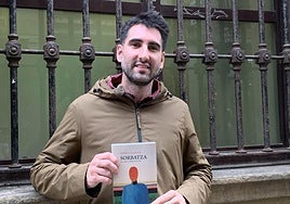 Markel Sanchez idazlea, 'Sorbatza' lanarekin.
