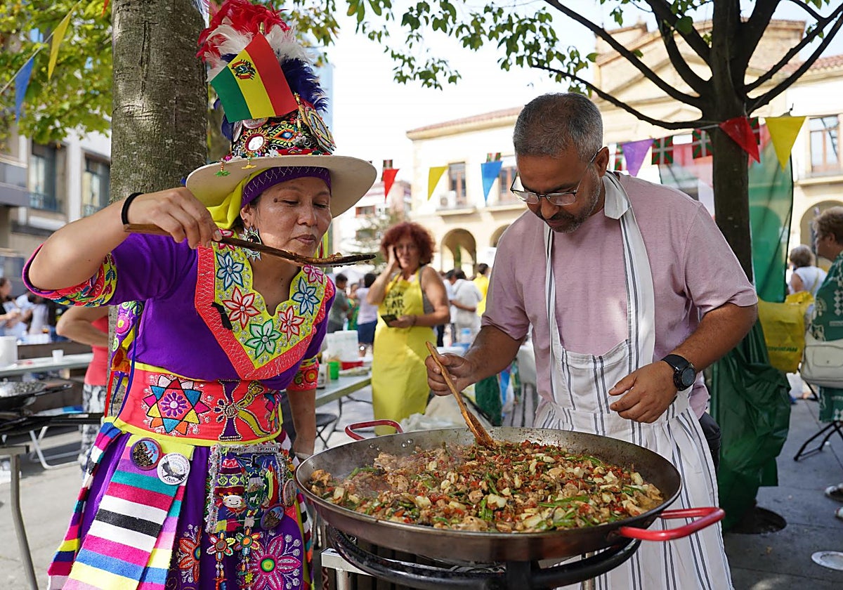 Arroz para celebrar la interculturalidad de Getxo