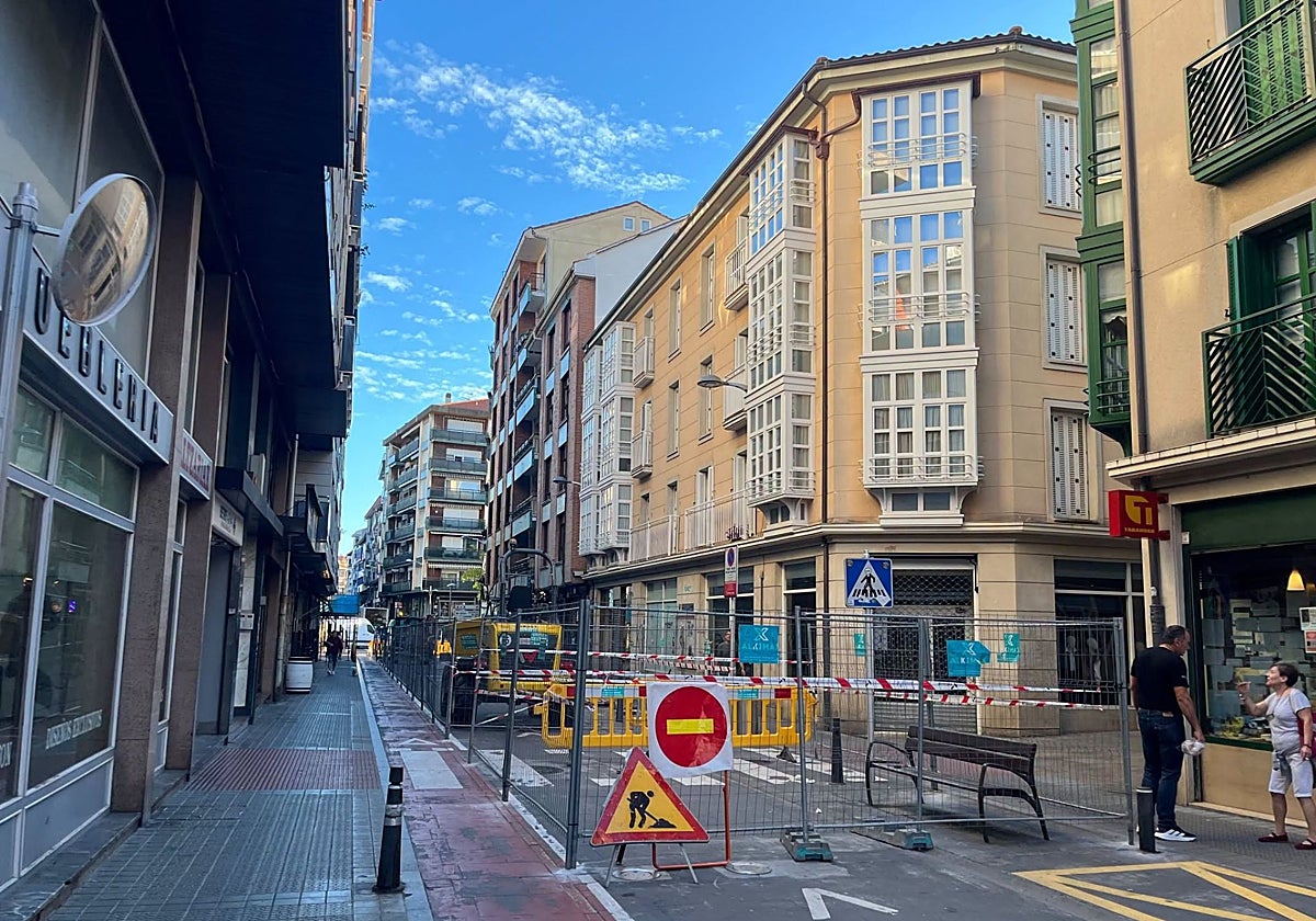 Arrancan las obras para modernizar las calles más céntricas de Lekeitio
