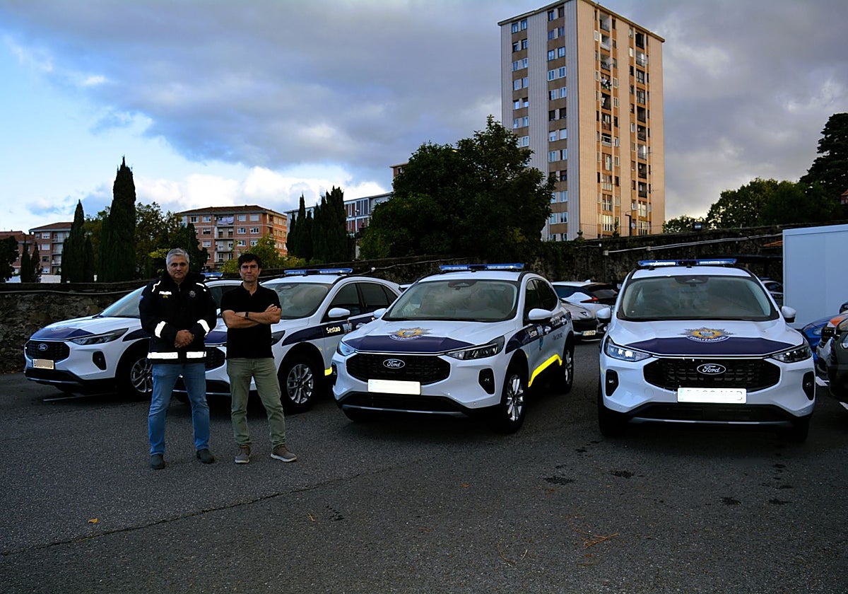 Sestao invierte 277.000 euros para renovar la flota de la Policía Local con cuatro nuevos vehículos