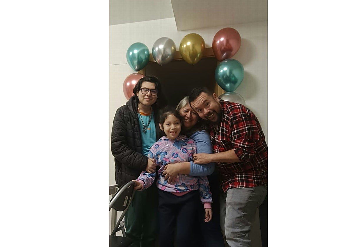La cara solidaria de los Sanfaustos se vuelca con Arantza