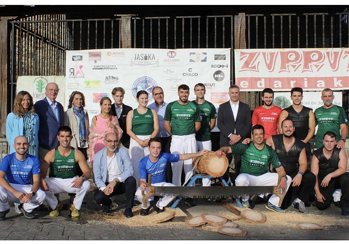 El Jasoka de Arrigorriaga llevará los herri kirolak a las fiestas de Espelette