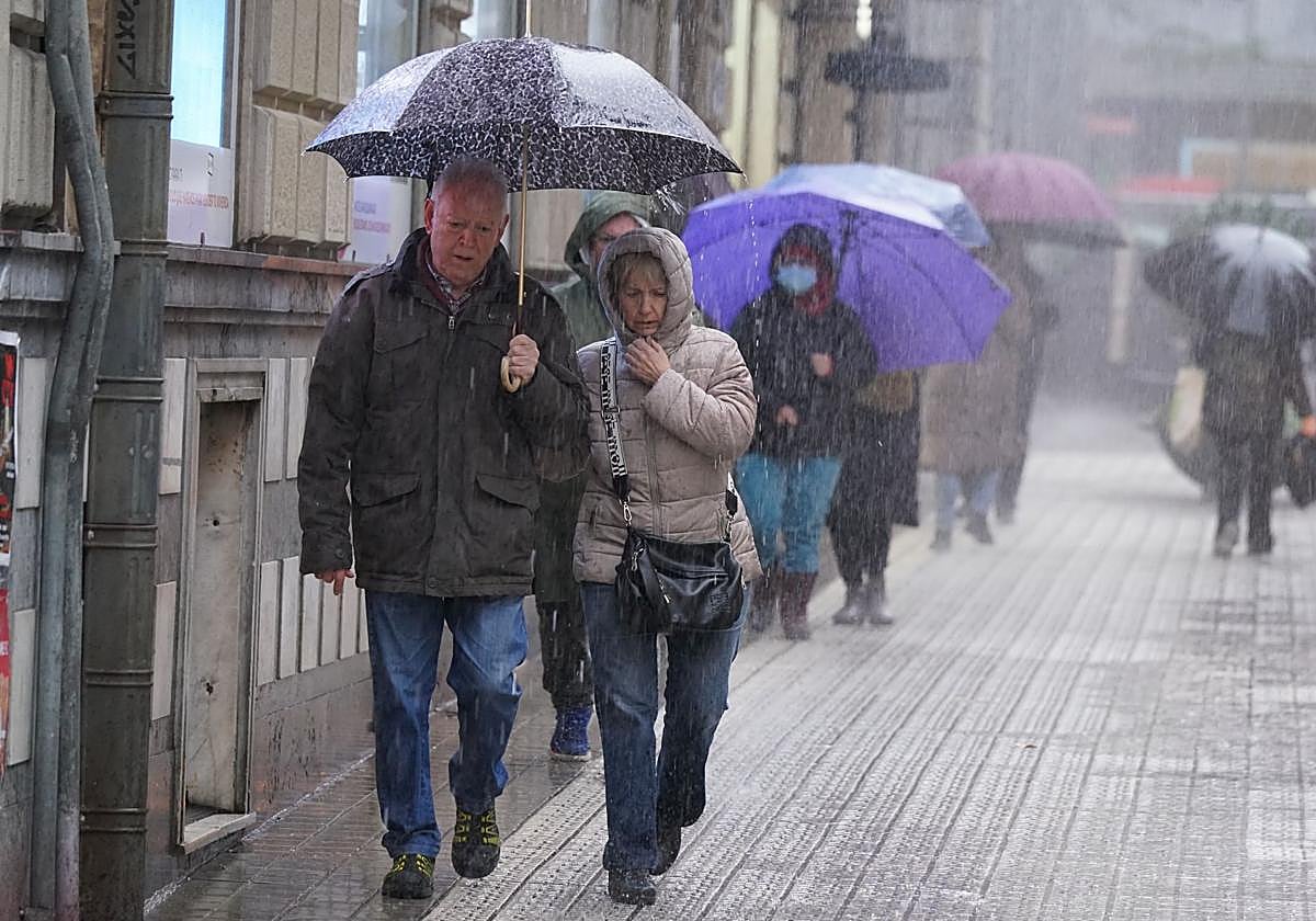 La Aemet anuncia la llegada de un frente frío a Bizkaia: se desploman las mínimas y vuelve la lluvia