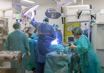 Imagen ajena a esta información de una intervención quirúrgica.