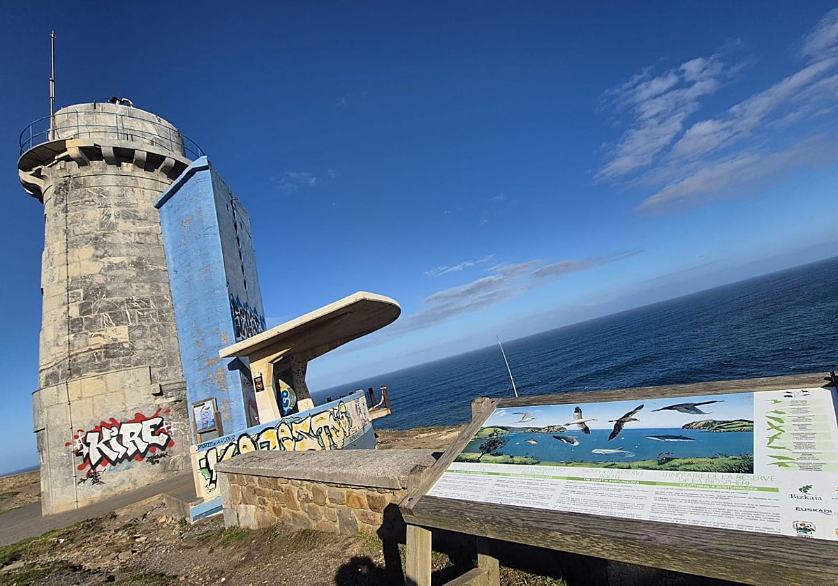 El abandono acaba con el observatorio de Matxitxako doce años después de su apertura