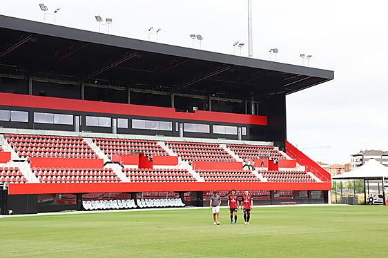 El Mirandés «asegura» que abrirá la Tribuna Principal de Anduva para su debut como local