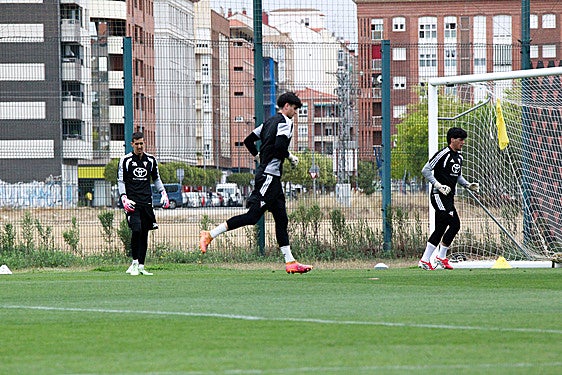 Jesús Ruiz y Joaquín continúan trabajando al margen del grupo en el Mirandés