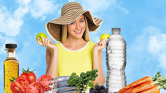 Alimentar la piel en verano