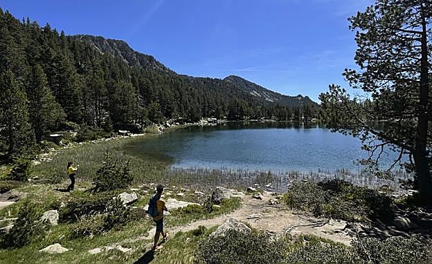 Les Laquettes en la Reserva Natural de Neouvielle.