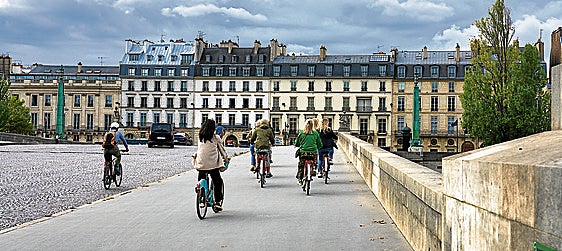 Una ruta en bici para conocer el París más cinéfilo