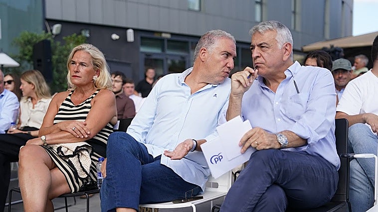 «Si tenemos un gobierno rodeado por la corrupción es porque el PNV quiere», censura el PP