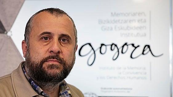 Gogora denuncia ante la Ertzaintza «amenazas» de la Falange