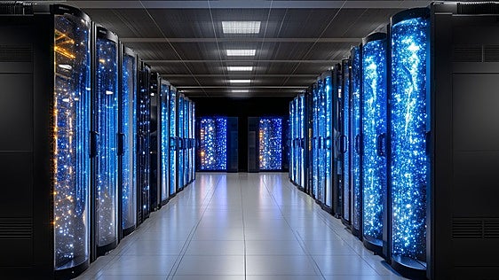 Así se alimenta y se 'enfría' un centro de datos de inteligencia artificial