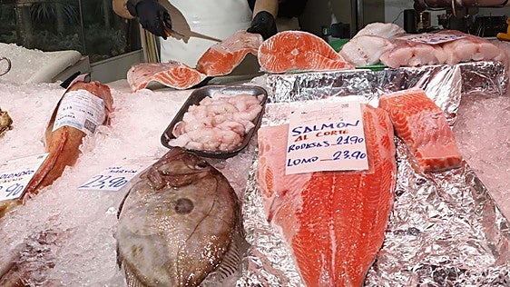 Imagen de una pescadería ajena a la información.