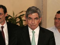 El presidente y mediador del conflicto, Óscar Arias. / Ap