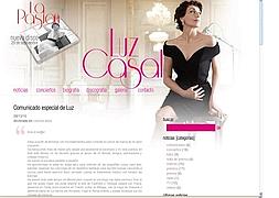 Luz Casal anuncia la vuelta a los escenarios para febrero cuando está a punto de terminar su terapia