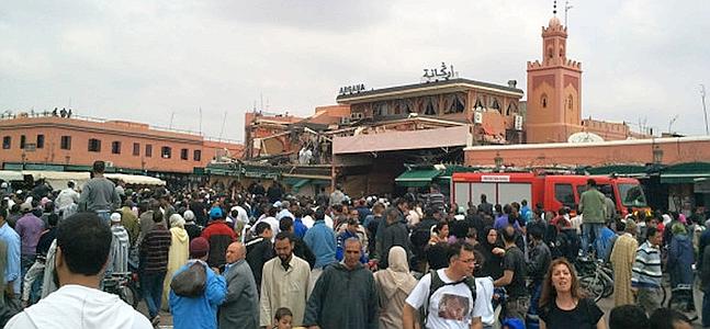 El explosivo del atentado de Marrakech fue activado a distancia, dice el Gobierno marroquí