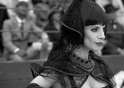 Maribel Verdú, caracterizada como madrastra en 'Blancanieves'. / Archivo