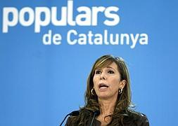 La líder del PP catalán, Alicia Sánchez-Camacho. / EFE