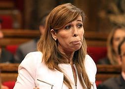 La presidenta del PPC, Alicia Sánchez-Camacho./ Efe