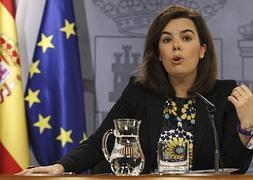La vicepresidenta del Gobierno, Soraya Sáenz de Santamaría. / Efe | Vídeo: Ep