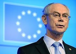 El presidente del Consejo Europeo, Herman Van Rompuy. / John Thys (Afp)