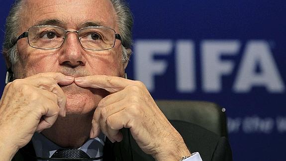 Joseph Blatter, presidente de la FIFA. 