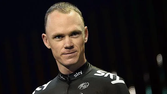 Chris Froome, en la presentación del Tour 2014. 