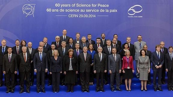 Delegados de los estados miembros del CERN.