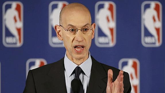 Adam Silver, comisionado de la NBA