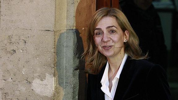 La infanta Cristina.