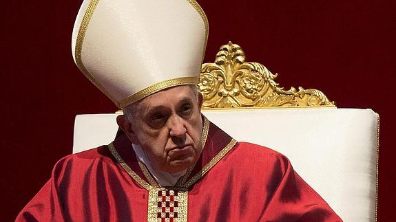 El papa Francisco. 