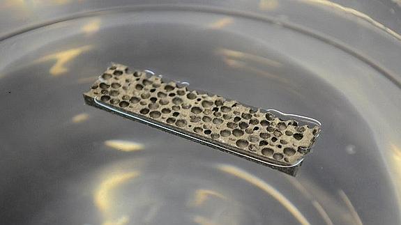 El nuevo compuesto metálico. 