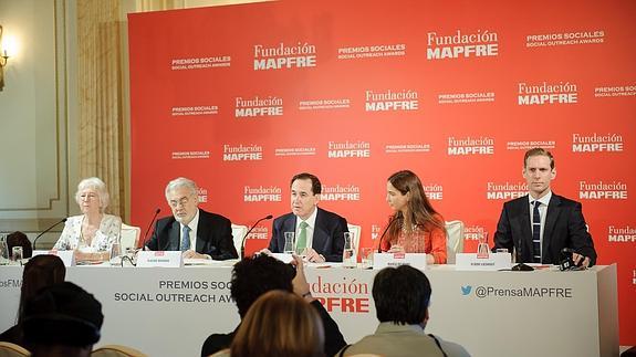 Acto de entrega de los Premios Sociales de la Fundación Mapfre.