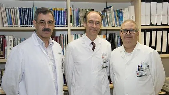 Investigadores creadores de esta ontología médica, la primera para la Esclerosis Múltiple. 