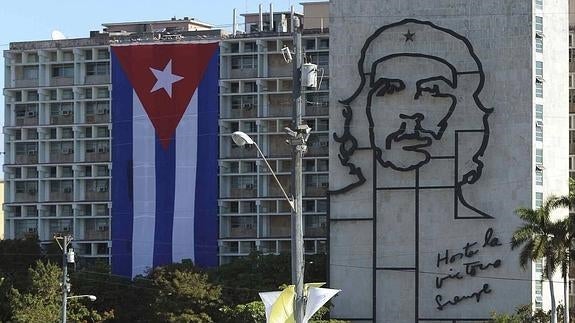 La Plaza de la Revolución de La Habana en Cuba.