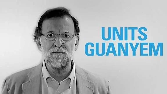 Rajoy, durante su intervención en el vídeo. 