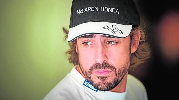 Fernando Alonso durante la temporada 2015. 