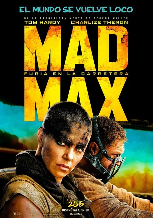 Cartel de 'Mad Max: Furia en la carretera'. 
