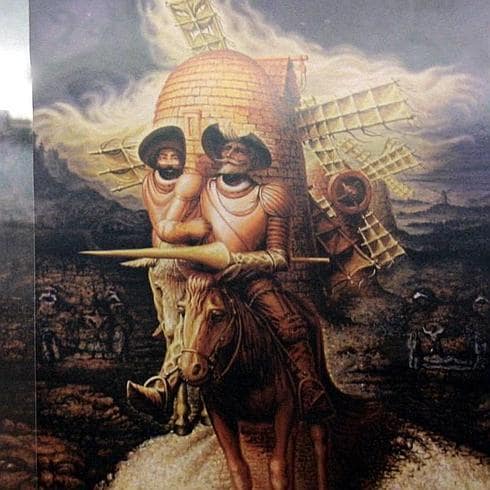 Don Quijote, por Salvador Dalí.