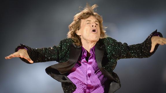 El vocalista de los Rolling Stones, Mick Jagger. 