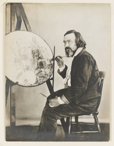 Richard Dadd, fotografía de Henry Hering (1857).