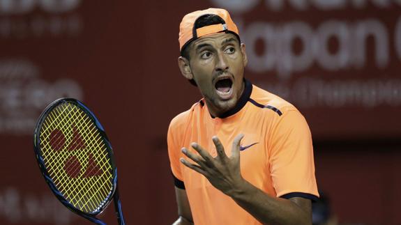 Nick Kyrgios, durante un partido. 