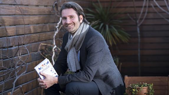 Meik Wiking, durante la presentación de su libro.