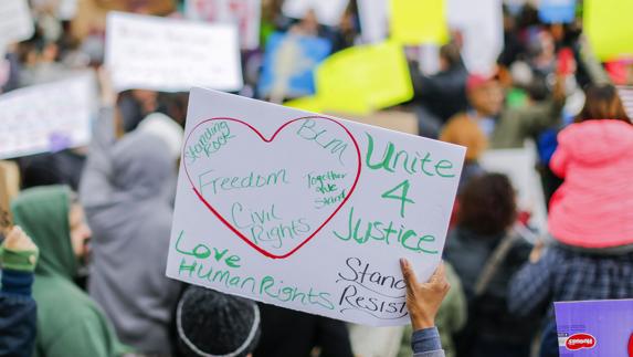 Protestas contra Trump.