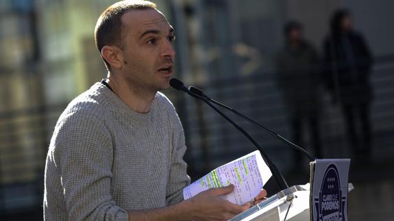 El ex secretario general de Podemos en Madrid, Luis Alegre.