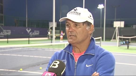 Toni Nadal, atendiendo este martes a IB3