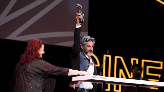 Leonardo Sbaraglia recibe el Premio Málaga-SUR.