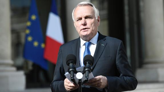 El ministro francés de Exteriores, Jean-Marc Ayrault.